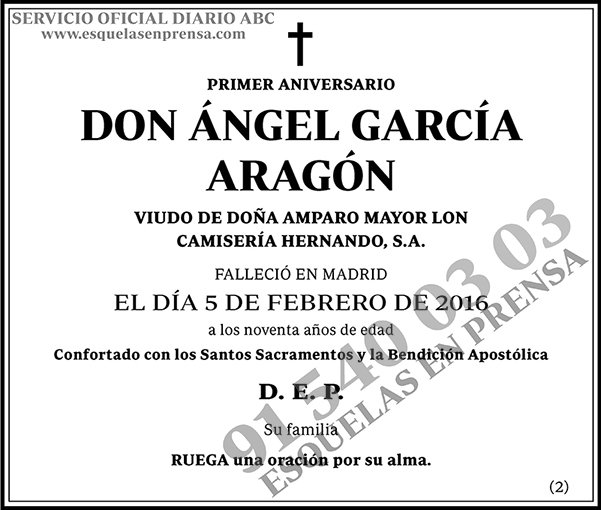 Ángel García Aragón